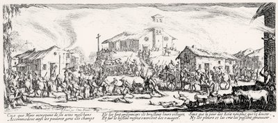 Scene from the Thirty Years War by French School